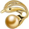image:imageNONNYL Elegant South Sea Golden Pearl Brooch Pins Costume Jewelry For Women Fashion Christmas Gifts Wife Mom Girlfriend Anniversary Birthday Fine Jewelry Gifts for Her NO2286