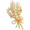 image:imageNONNYL Elegant South Sea Golden Pearl Brooch Pins Costume Jewelry For Women Fashion Christmas Gifts Wife Mom Girlfriend Anniversary Birthday Fine Jewelry Gifts for Her NO1133