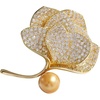 image:imageNONNYL Elegant South Sea Golden Pearl Brooch Pins Costume Jewelry For Women Fashion Christmas Gifts Wife Mom Girlfriend Anniversary Birthday Fine Jewelry Gifts for Her NO1135