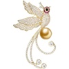 image:imageNONNYL Elegant South Sea Golden Pearl Brooch Pins Costume Jewelry For Women Fashion Christmas Gifts Wife Mom Girlfriend Anniversary Birthday Fine Jewelry Gifts for Her NO1142