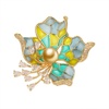 image:imageNONNYL Elegant South Sea Golden Pearl Brooch Pins Costume Jewelry For Women Fashion Christmas Gifts Wife Mom Girlfriend Anniversary Birthday Fine Jewelry Gifts for Her NO2275