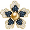 image:imageNONNYL Elegant South Sea Golden Pearl Brooch Pins Costume Jewelry For Women Fashion Christmas Gifts Wife Mom Girlfriend Anniversary Birthday Fine Jewelry Gifts for Her NO2250