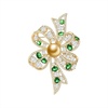 image:imageNONNYL Elegant South Sea Golden Pearl Brooch Pins Costume Jewelry For Women Fashion Christmas Gifts Wife Mom Girlfriend Anniversary Birthday Fine Jewelry Gifts for Her NO2252