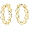 image:imageNONNYL Gifts for Her Real 14k Gold Earrings  Anniversary Mothers Day Birthday amp Christmas Gifts