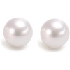 image:imageNONNYL Gifts for Wife Anniversary 18K Gold Pearl Stud Earrings for Women Genuine Handpicked Nature Akoya Pearls Earring Birthday Christmas Mothers Day Valentines Day Jewelry Gifts 758mm 18k