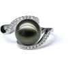 image:imageNONNYL Gifts for Wife Anniversary Tahitian Black Pearl Rings for WomenMothers Day Gifts for Mom GirlfriendBirthday Christmas Valentines Day Gift for Her Jewelry