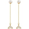 image:imageNONNYL Gifts for Wife Jewelry  Pearl Jewelry Earrings for Women Birthday Jewelry for Girlfriend Valentines Day for Wife Mothers Day for Mom Grandma N8360