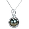 image:imageNONNYL Mothers Day Gifts For Wife Women Wedding Anniversary  Real TahitianPearlNecklace Birthday Valentines Gifts For Wife Her Mom Christmas  Companion Necklace For Women Luxury Fine JewelryTahitian Pearl