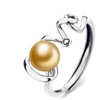 image:imageNONNYL Wife Jewelry Gifts  Genuine South Sea Golden Pearl Jewelry Rings for Women Birthday Jewelry for Girlfriend Valentines Day for Wife Mothers Day for Mom Grandma NO33260