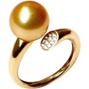 image:imageNONNYL Wife Jewelry Gifts  Genuine South Sea Golden Pearl Jewelry Rings for Women Birthday Jewelry for Girlfriend Valentines Day for Wife NO3330