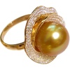 image:imageNONNYL Wife Jewelry Gifts  Genuine South Sea Golden Pearl Jewelry Rings for Women Birthday Jewelry for Girlfriend Valentines Day for Wife NO3331