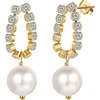 image:imagePearl earringsGifts for Women WifeGift for Wife Wedding Birthday Anniversary JewelryMom Girlfriend Her Mothers Day Gifts for Mom Women Valentines Day Christmas Day Gifts NO001