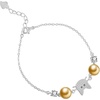 image:imageWife Jewelry Gifts  Genuine South Sea Golden Pearl Jewelry Bracelet for Women Birthday Jewelry for Girlfriend Valentines Day for Wife Mothers Day for Mom Grandma Gifts for Her NO33676