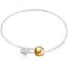 image:imageWife Jewelry Gifts  Genuine South Sea Golden Pearl Jewelry Bracelet for Women Birthday Jewelry for Girlfriend Valentines Day for Wife Mothers Day for Mom Grandma Gifts for Her NO33686