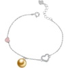 image:imageWife Jewelry Gifts  Genuine South Sea Golden Pearl Jewelry Bracelet for Women Birthday Jewelry for Girlfriend Valentines Day for Wife Mothers Day for Mom Grandma Gifts for Her NO33687