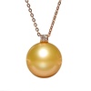 image:imageWife Jewelry Plated 18K Gold  Genuine South Sea Golden Pearl Jewelry Pendant Necklace for Women Birthday Jewelry for Girlfriend Valentines Day for Wife Mothers Day for Mom Grandma NO11271