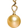 image:imageWife Jewelry Plated 18K Gold  Genuine South Sea Golden Pearl Jewelry Pendant Necklace for Women Birthday Jewelry for Girlfriend Valentines Day for Wife Mothers Day for Mom Grandma NO11234