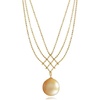 image:imageWife Jewelry Plated 18K Gold  Genuine South Sea Golden Pearl Jewelry Pendant Necklace for Women Birthday Jewelry for Girlfriend Valentines Day for Wife Mothers Day for Mom Grandma NO11290