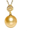 image:imageWife Jewelry Plated 18K Gold  Genuine South Sea Golden Pearl Jewelry Pendant Necklace for Women Birthday Jewelry for Girlfriend Valentines Day for Wife Mothers Day for Mom Grandma NO11240