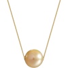 image:imageWife Jewelry Plated 18K Gold  Genuine South Sea Golden Pearl Jewelry Pendant Necklace for Women Birthday Jewelry for Girlfriend Valentines Day for Wife Mothers Day for Mom Grandma NO11298