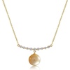 image:imageWife Jewelry Plated 18K Gold  Genuine South Sea Golden Pearl Jewelry Pendant Necklace for Women Birthday Jewelry for Girlfriend Valentines Day for Wife Mothers Day for Mom Grandma