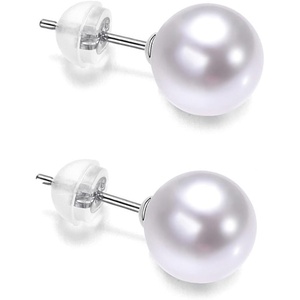 image:imageNONNYL 18K Gold Pearl Earrings  Mothers Day Anniversary Birthday Christmas Valentines Jewelry Gifts for Mom Wife Women HerStud Earring