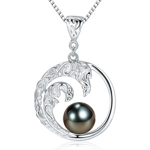 image:imageNONNYL Birthday Gifts for Women WifeTahitianBlackPearlNecklaceGift for Wife Wedding Anniversary JewelryGirlfriend Mothers Day Gifts for Mom Women Christmas Valentines Day Gfits for Her
