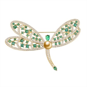 image:imageNONNYL Elegant South Sea Golden Pearl Brooch Pins Costume Jewelry For Women Fashion Christmas Gifts Wife Mom Girlfriend Anniversary Birthday Fine Jewelry Gifts for Her NO2280