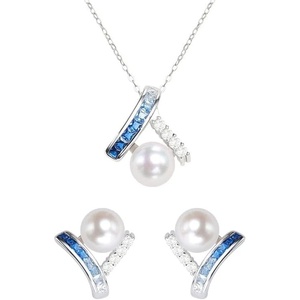 image:imageNONNYL Gift for Women Wife Mothers Day Gifts for Mom Her Couples Present Girlfriend Gift for Wife Women Birthday Wedding Anniversary Jewelry Christmas Day Valentines Gifts Pearl Necklace Earrings