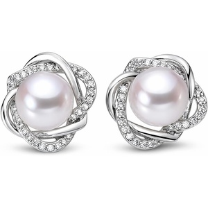 image:imageNONNYL Gifts for Wife WomenPearl Earrings Jewelry Gift for GirlfriendBirthday Gifts AnniversaryChristmas Valentines Day Gift for HerMothers Day Gifts for Mom