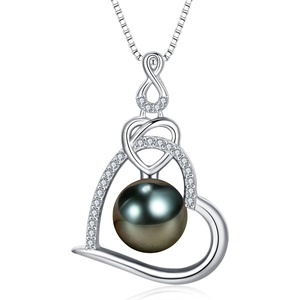 image:imageNONNYL Gifts for Women WifeTahitian Black PearlNecklaceGift for Wife Wedding Birthday Anniversary JewelryMom Girlfriend Her Mothers Day Gifts for Mom Women Valentines Day Christmas Day Giftsblack pearl 89mm