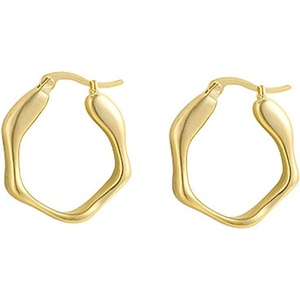 image:imageNONNYL gifts for Women Wife Gifts Anniversary Real 14k Gold Hoop Earrings Mothers Day Gifts for mom wife women fine Jewelry gifts Birthday day gifts Christmas day gifts Valentines Day for her