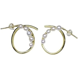 image:imageNonnyl Real Pearl Earrings for Women With Genuine 34mm AAAA Quality Freshwater Cultured Pearls Earring  925 Sterling Silver Plated 18K Gold Pearl Gifts for Women Her Grandma Wife