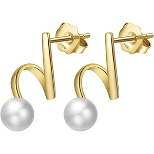 image:imagePearl earringsGifts for Women WifeGift for Wife Wedding Birthday Anniversary JewelryMom Girlfriend Her Mothers Day Gifts for Mom Women Valentines Day Christmas Day Gifts NO039
