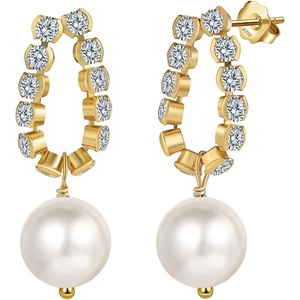 image:imagePearl earringsGifts for Women WifeGift for Wife Wedding Birthday Anniversary JewelryMom Girlfriend Her Mothers Day Gifts for Mom Women Valentines Day Christmas Day Gifts NO001