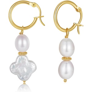 image:imagePearl earringsGifts for Women WifeGift for Wife Wedding Birthday Anniversary JewelryMom Girlfriend Her Mothers Day Gifts for Mom Women Valentines Day Christmas Day Gifts NO032