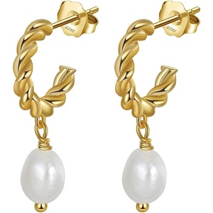 image:imagePearl earringsGifts for Women WifeGift for Wife Wedding Birthday Anniversary JewelryMom Girlfriend Her Mothers Day Gifts for Mom Women Valentines Day Christmas Day Gifts NO036