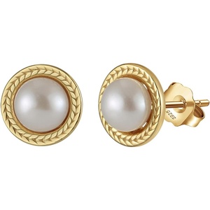 image:imagePearl earringsGifts for Women WifeGift for Wife Wedding Birthday Anniversary JewelryMom Girlfriend Her Mothers Day Gifts for Mom Women Valentines Day Christmas Day Gifts NO035