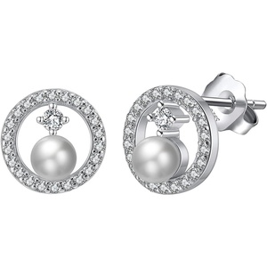 image:imagePearl earringsGifts for Women WifeGift for Wife Wedding Birthday Anniversary JewelryMom Girlfriend Her Mothers Day Gifts for Mom Women Valentines Day Christmas Day Gifts NO013