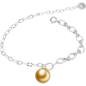 image:imageWife Jewelry Gifts  Genuine South Sea Golden Pearl Jewelry Bracelet for Women Birthday Jewelry for Girlfriend Valentines Day for Wife Mothers Day for Mom Grandma Gifts for Her NO33696