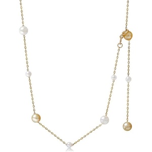 image:imageWife Jewelry Plated 18K Gold  Genuine South Sea Golden Pearl Jewelry Pendant Necklace for Women Birthday Jewelry for Girlfriend Valentines Day for Wife Mothers Day for Mom Grandma NO11286