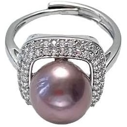 image:imageNONNYL Pearl ringsGifts for Women WifeGift for Wife Wedding Birthday Anniversary JewelryMom Girlfriend Her Mothers Day Gifts for Mom Women Valentines Day Christmas Day Gifts NO029