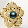 image:imageBlack Tahiti Pearl Brooch Broches Jewelry For Women Fashion Christmas Gifts Wife Mom Girlfriend Anniversary Birthday Fine Jewelry Gifts for Her NO11366