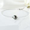 image:imageGifts for Wife Anniversary Bracelet for Women Tahitian Black Pearl Bracelet Real AAA Quality Handpicked Nature Pearls  Gifts for Mom Girlfriend Her NO11410