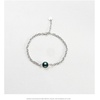 image:imageGifts for Wife Anniversary Bracelet for Women Tahitian Black Pearl Bracelet Real AAA Quality Handpicked Nature Pearls  Gifts for Mom Girlfriend Her NO11384