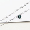 image:imageGifts for Wife Anniversary Bracelet for Women Tahitian Black Pearl Bracelet Real AAA Quality Handpicked Nature Pearls  Gifts for Mom Girlfriend Her NO11388