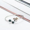 image:imageGifts for Wife Anniversary Bracelet for Women Tahitian Black Pearl Bracelet Real AAA Quality Handpicked Nature Pearls  Gifts for Mom Girlfriend Her NO11369