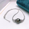 image:imageGifts for Wife Anniversary Bracelet for Women Tahitian Black Pearl Bracelet Real AAA Quality Handpicked Nature Pearls  Gifts for Mom Girlfriend Her NO11407