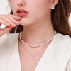 image:imageNONNYL Anniversary Birthday Gifts for Women Wife Pearl Necklaces Mothers Day Gift for Mom Wife Fine Jewelry Gifts Christmas Valentines Day Gifts for Women Her