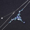image:imageNONNYL Banquet Luxury Gem Necklace Earrings for Women Jewelry Gifts S925 Sterling Silver Natural Color Necklaces PendantNatural TopazCrystal Pendant